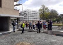 Visite de chantier de la résidence Villa Lisa à Nantes